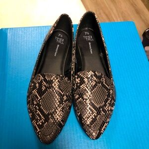 Women’s Time and Tru Memory Foam Flats